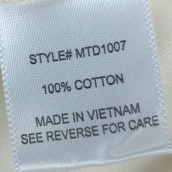 Ryan Michelle Women's 100% Cotton Cream Midi Dress Size Large (NWT) - Picture 13 of 14